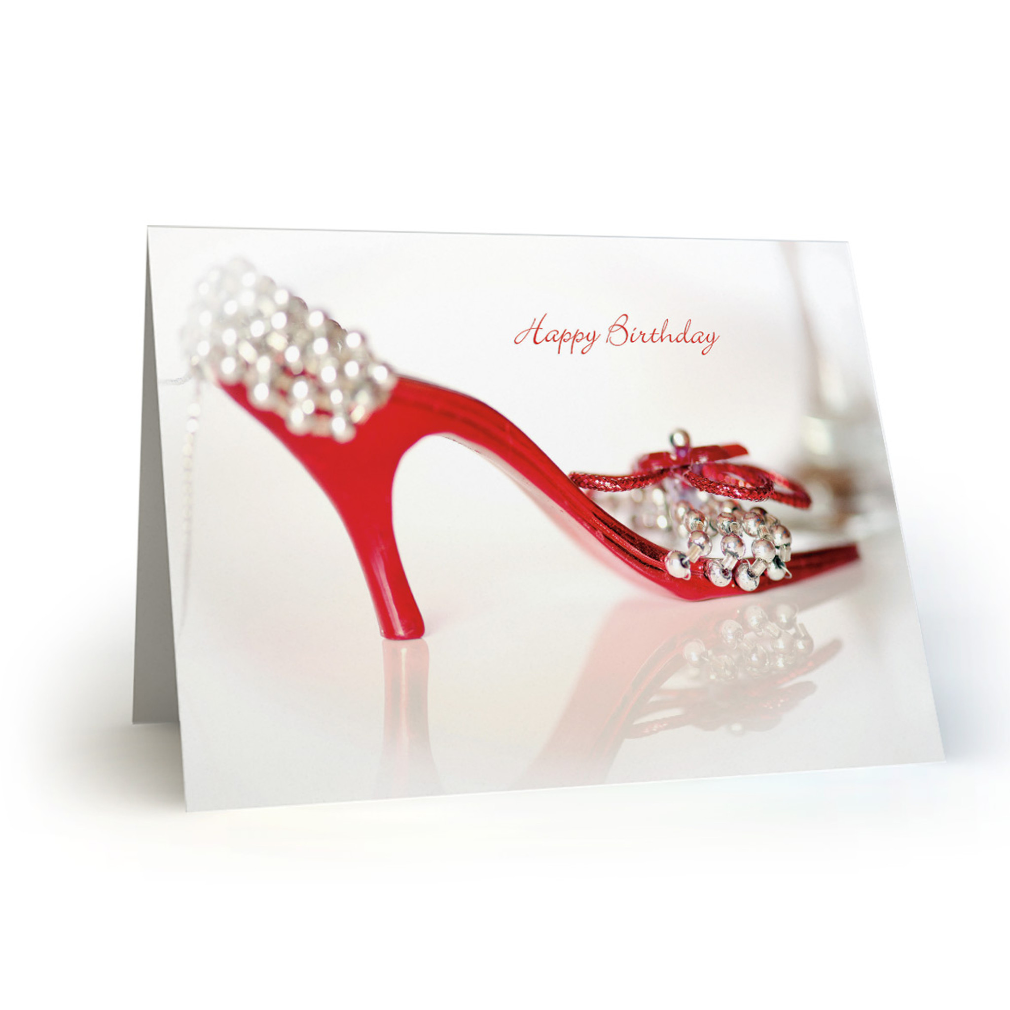 Acrylic High Heel Happy Birthday Topper